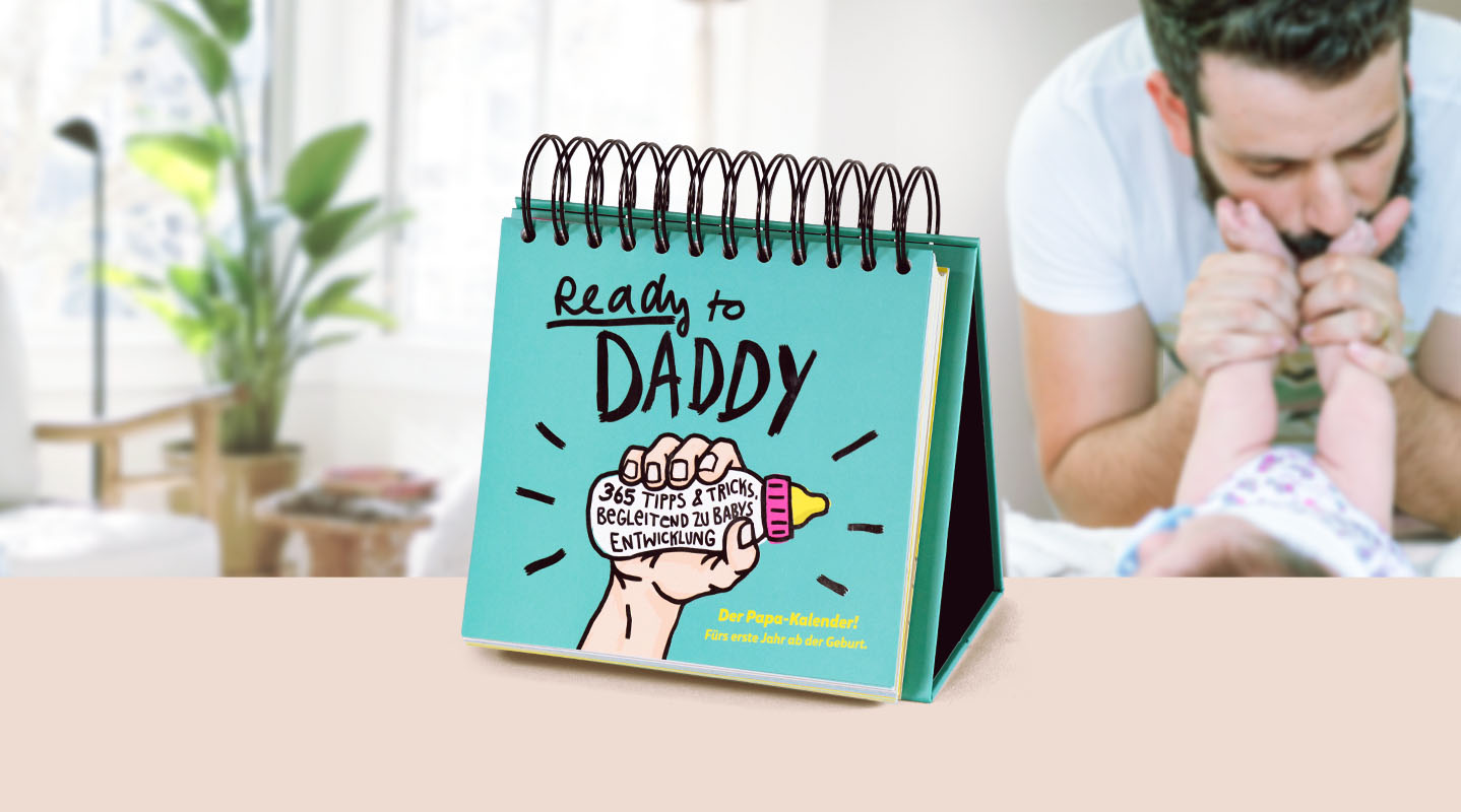 Ready to Daddy Calendar Header