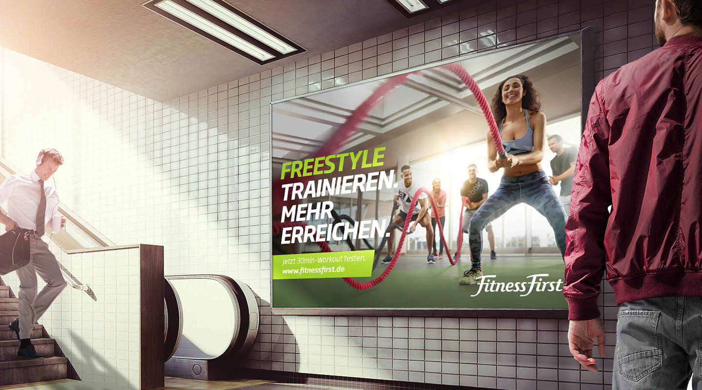 Fitness First Campaign Header